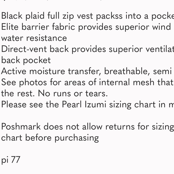 Pearl Izumi Women’s Packable Zip Vest - Picture 12 of 13